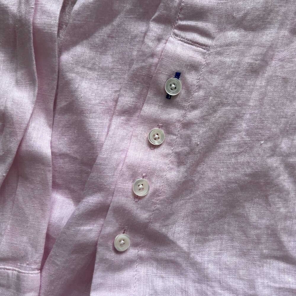 NWOT J.Mclaughlin Fallon Linen Popover Shirt - Picture 7 of 10